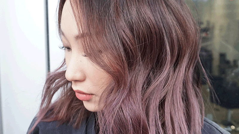 Create Rich, Chocolate Lilac Hair Color At Home