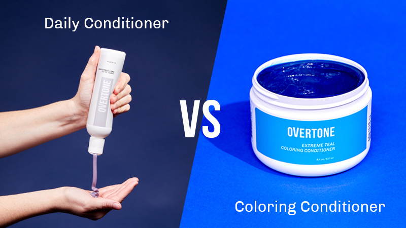 Daily Conditioner Vs Coloring Conditioner: What Should I Use? - oVertone