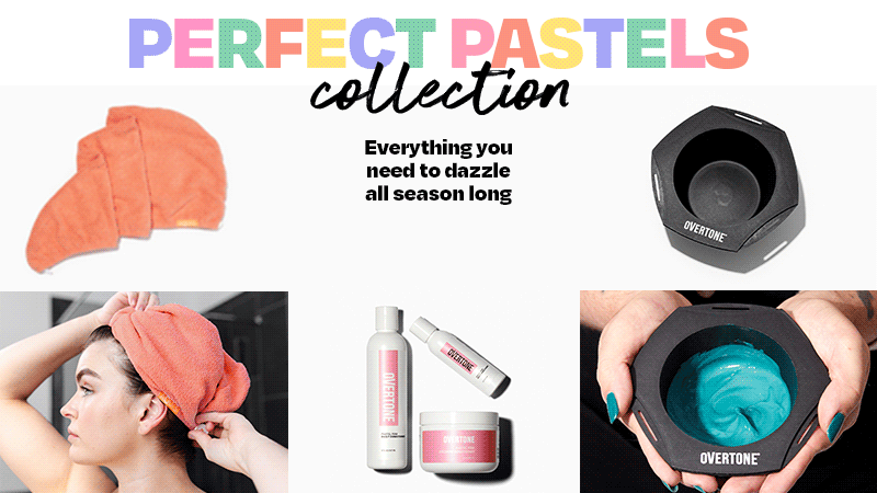 oVertone gift guide perfect pastels collection 